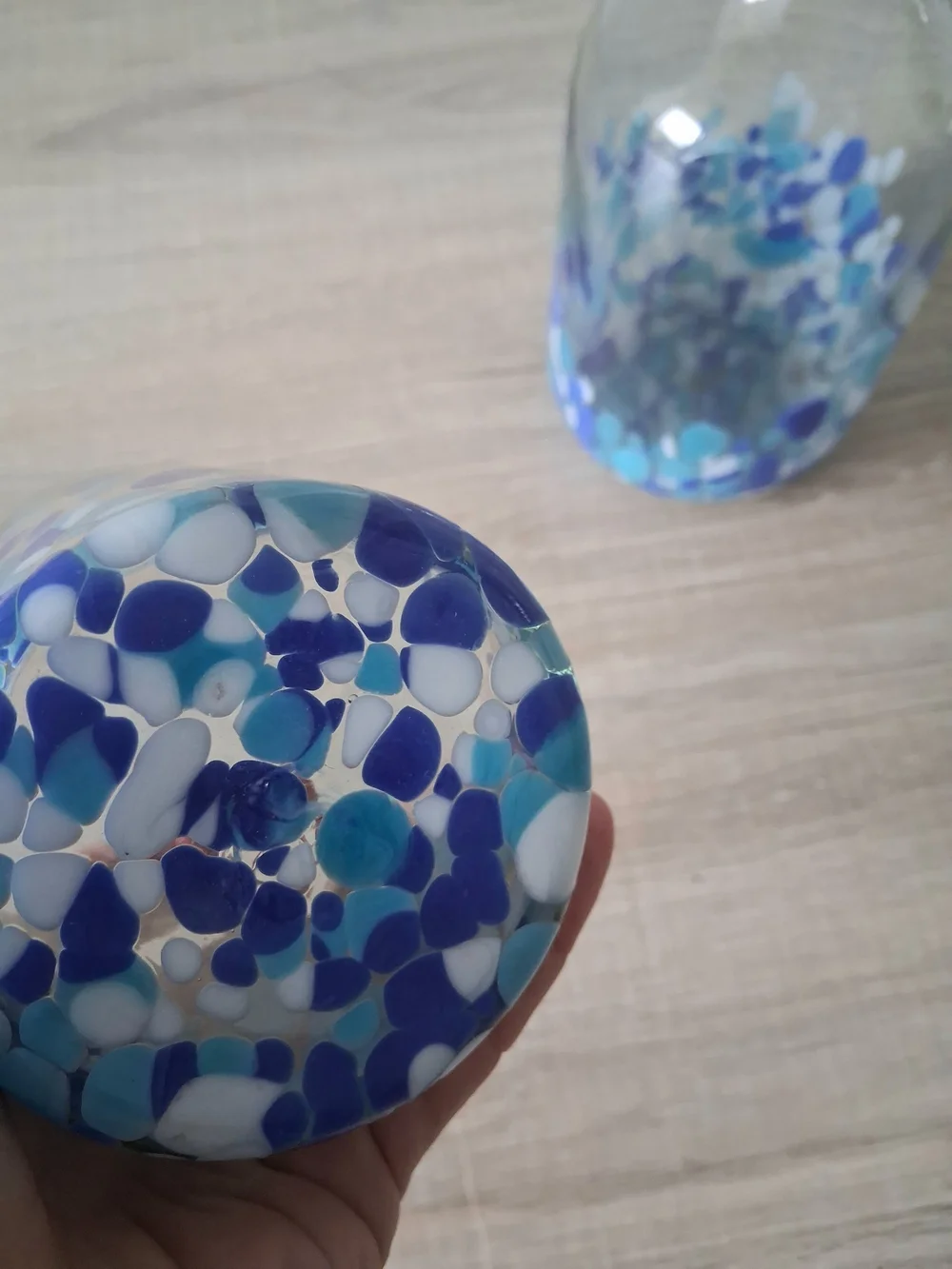 Hand Blown Recycled Glass Carafe and Tumbler Set by Novica